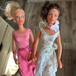 Vintage 70s Kenner Darci Dolls